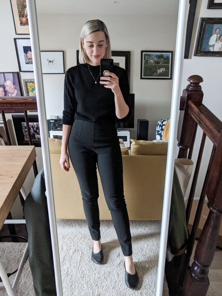 elizabeth suzann cecilia pants and rhodes sweater