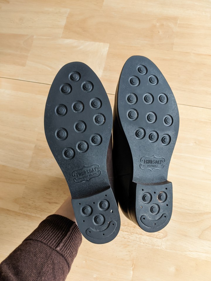 duchess boots sole view